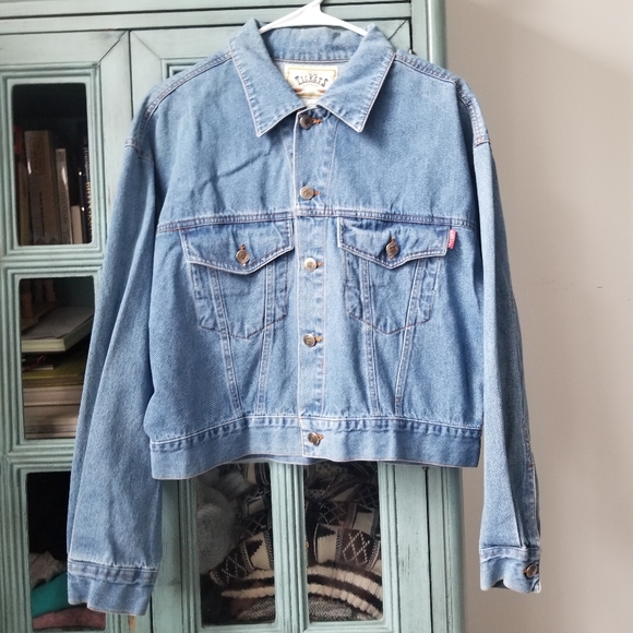 oversized denim jacket size 20